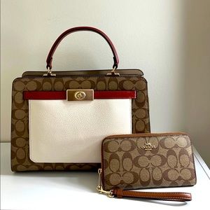 Women purse and wallet set